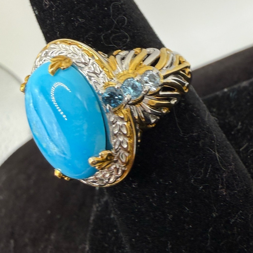 Gems en Vogue Sleeping Beauty Ring 7 3/4 - Picture 3 of 6